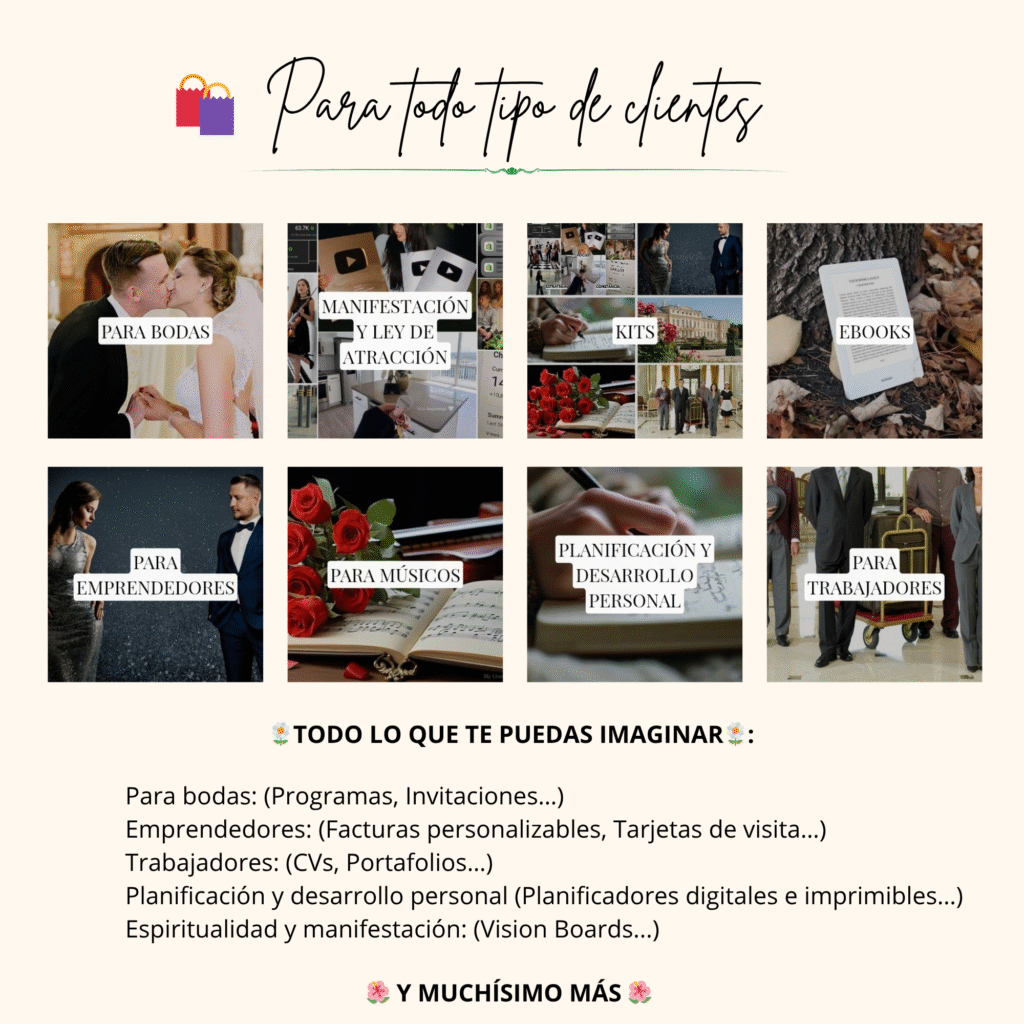 Productos para todo tipo de clientes Triunfonline — diversidad de productos