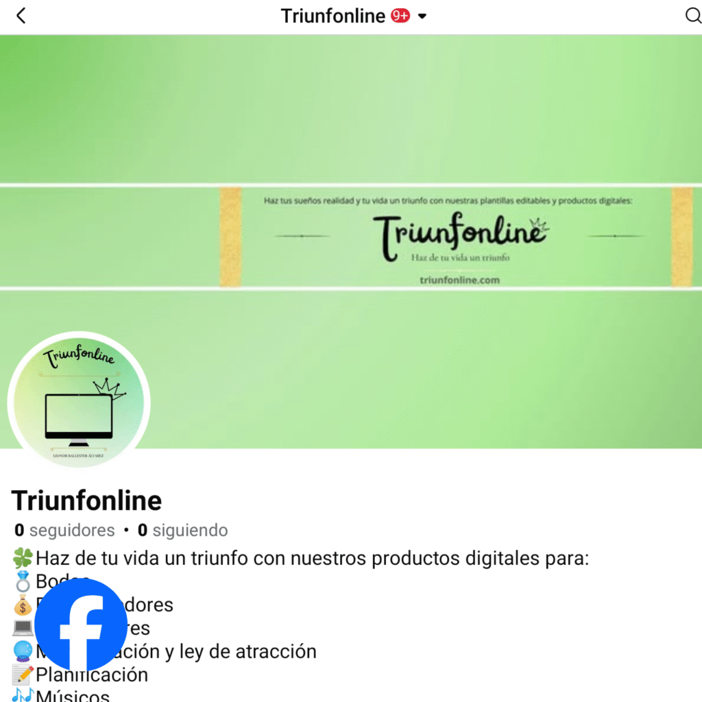Facebook de Triunfonline