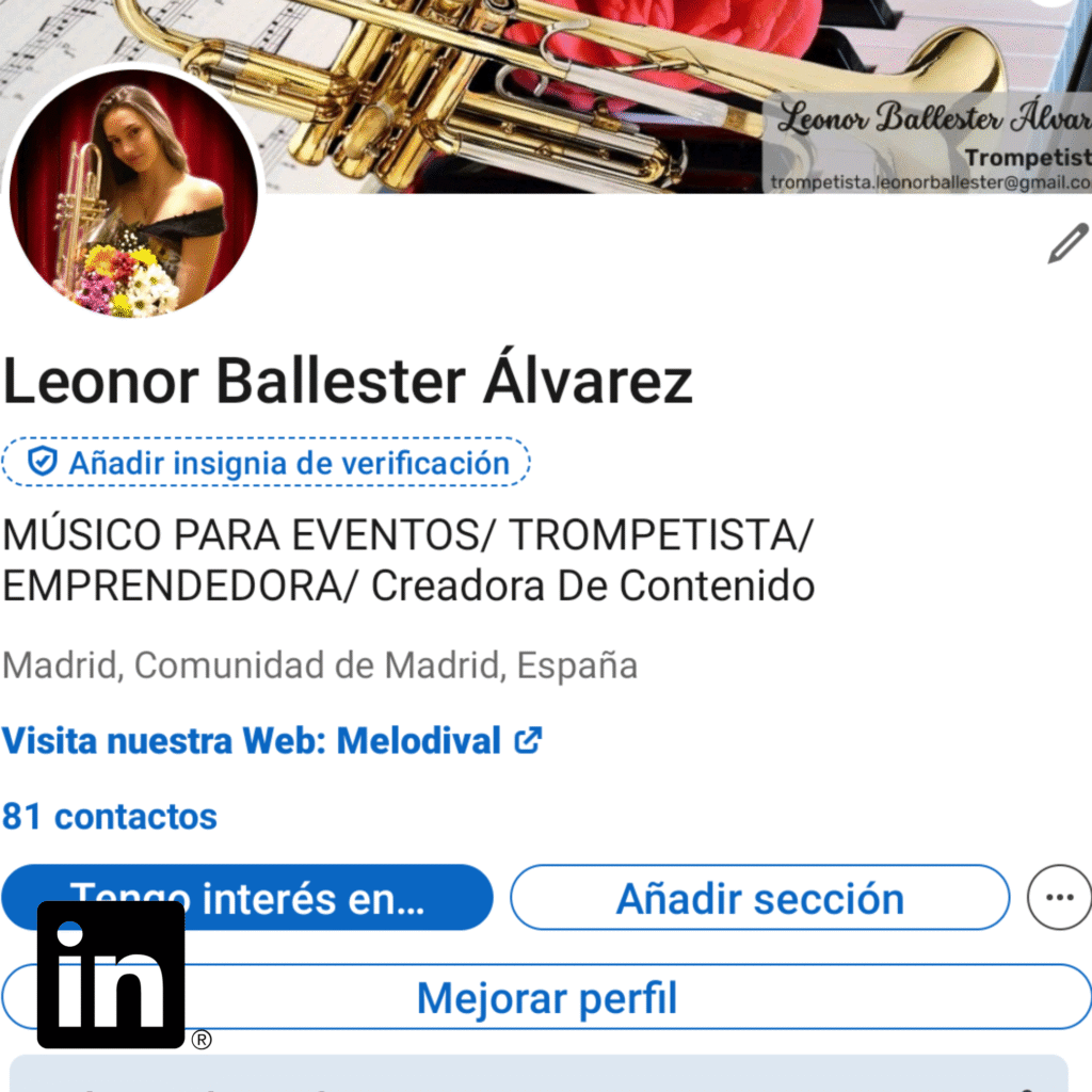 LinkedIn de Leonor Ballester Álvarez