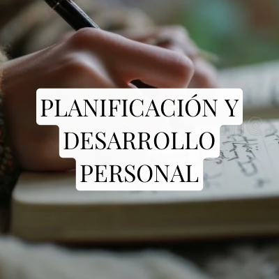 Productos de Planificación y Desarrollo Personal